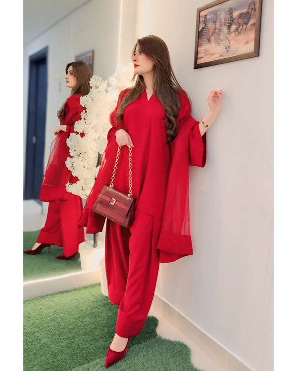 SUMMER WEAR  WA-MULTI RED II STITCH