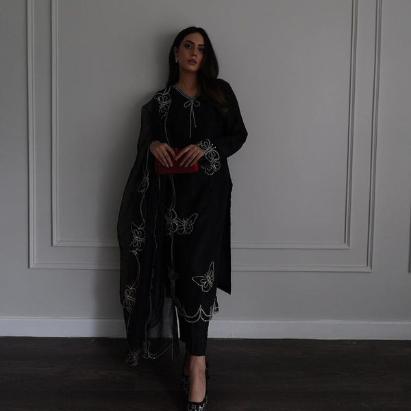 SUMMER WEAR  BUTTERFLY - HEMEL SILK