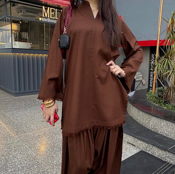 Farshi Set | 2-Piece Stitched Winter Arrival