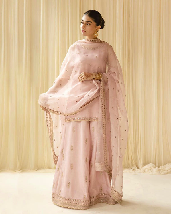 Misty Blush | 3-Piece Stitched Lawn Arrival