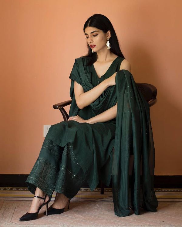 Dark Forest | 3-Piece Stitched Winter Arrival