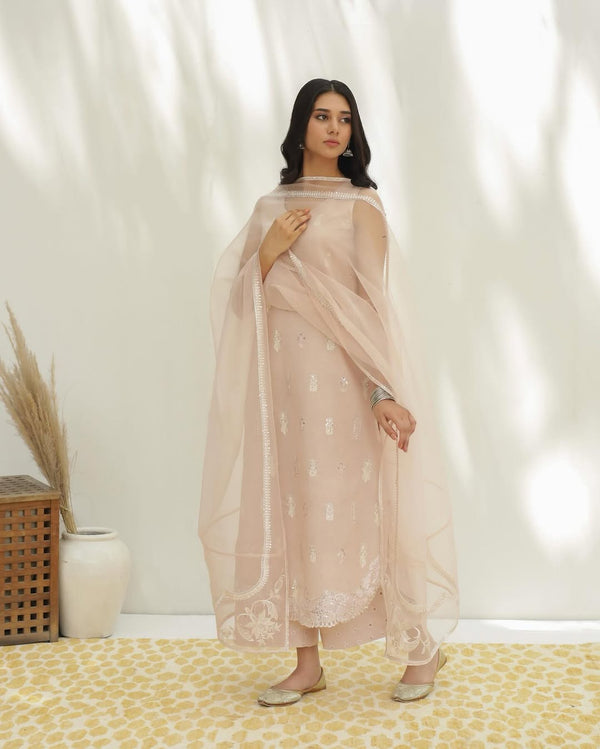 Blush Rose | 3-Piece Stitched Lawn Arrival