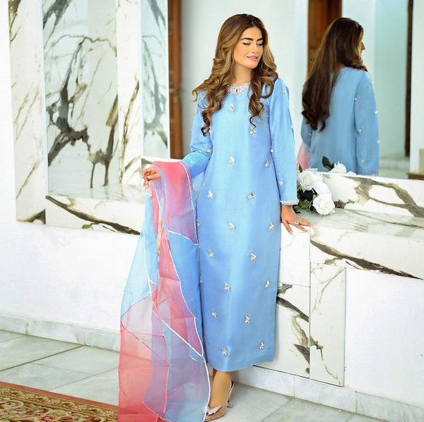 SUMMER WEAR  ALIC SKY- HEMEL SILK