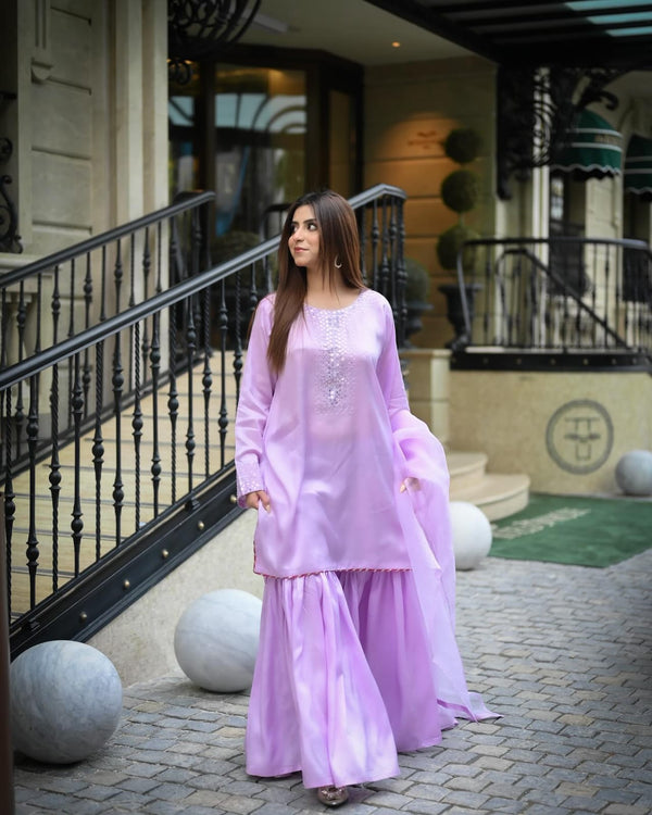 SUMMER WEAR  LILAC - HEMEL SILK